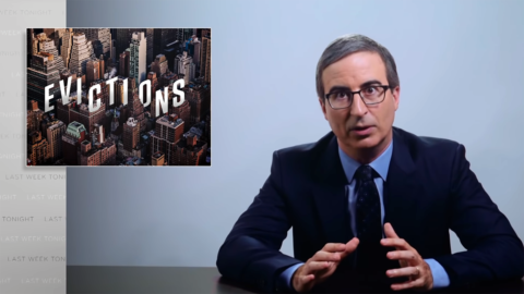 John Oliver on COVID crisis and evictions