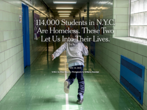 114,000 Students in N.Y.C. Are Homeless. These Two Let Us Into Their Lives.