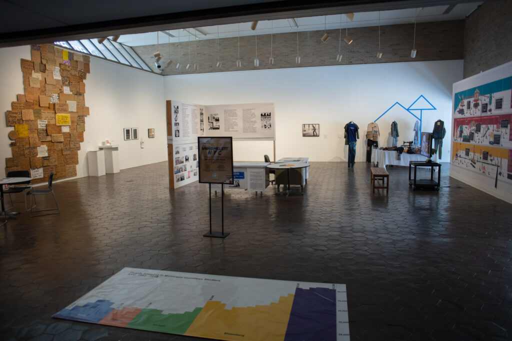 Photograph of Kingsborough Art Museum installation